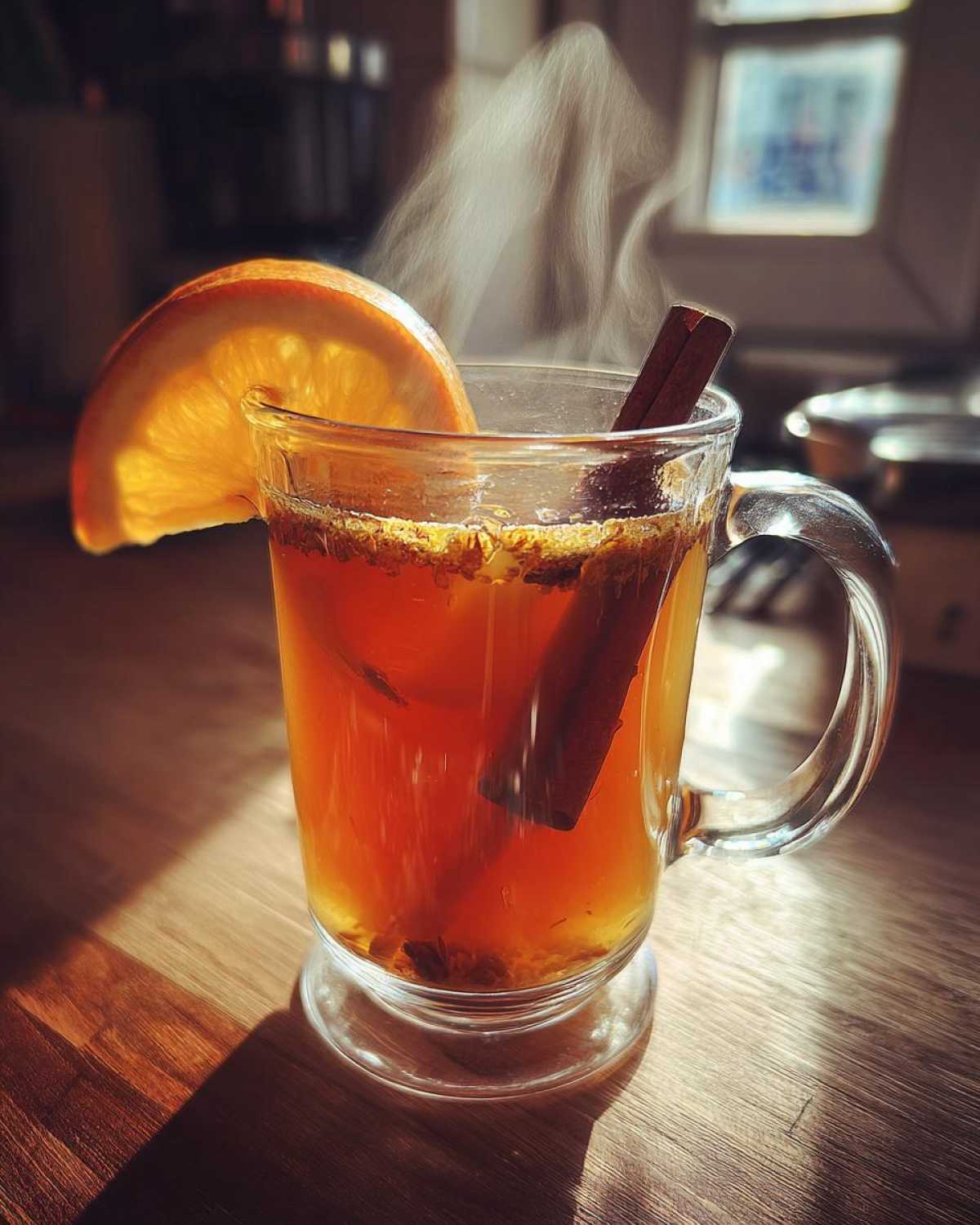 Mulled Slow Cooker Apple Cider (Warm Autumn Drink) - detail 3