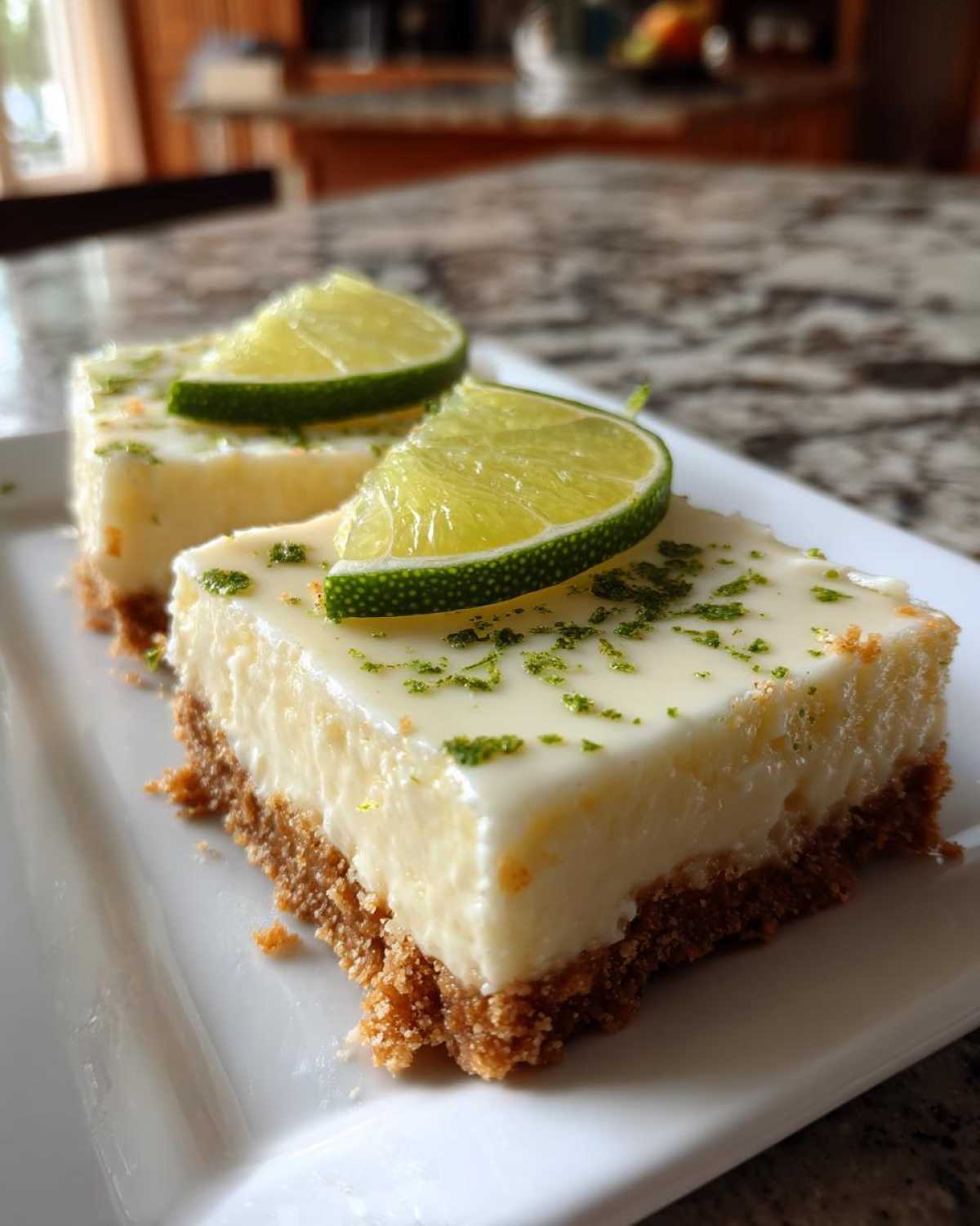 No-Bake Key Lime Pie Bars (Tropical Summer Bliss) - detail 1