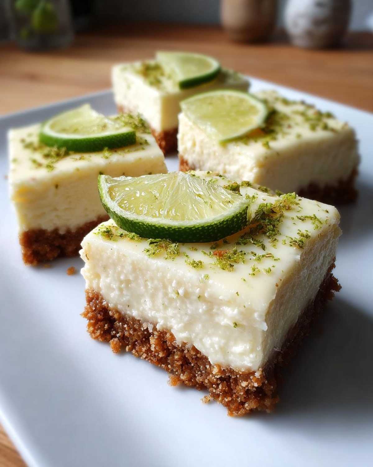 No-Bake Key Lime Pie Bars (Tropical Summer Bliss) - detail 2