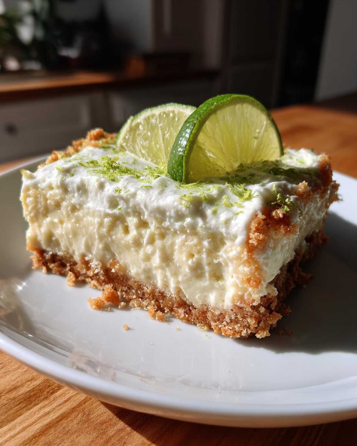 No-Bake Key Lime Pie Bars (Tropical Summer Bliss) - detail 4
