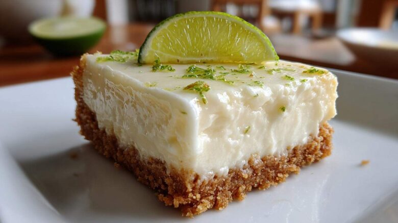 No-Bake Key Lime Pie Bars (Tropical Summer Bliss)