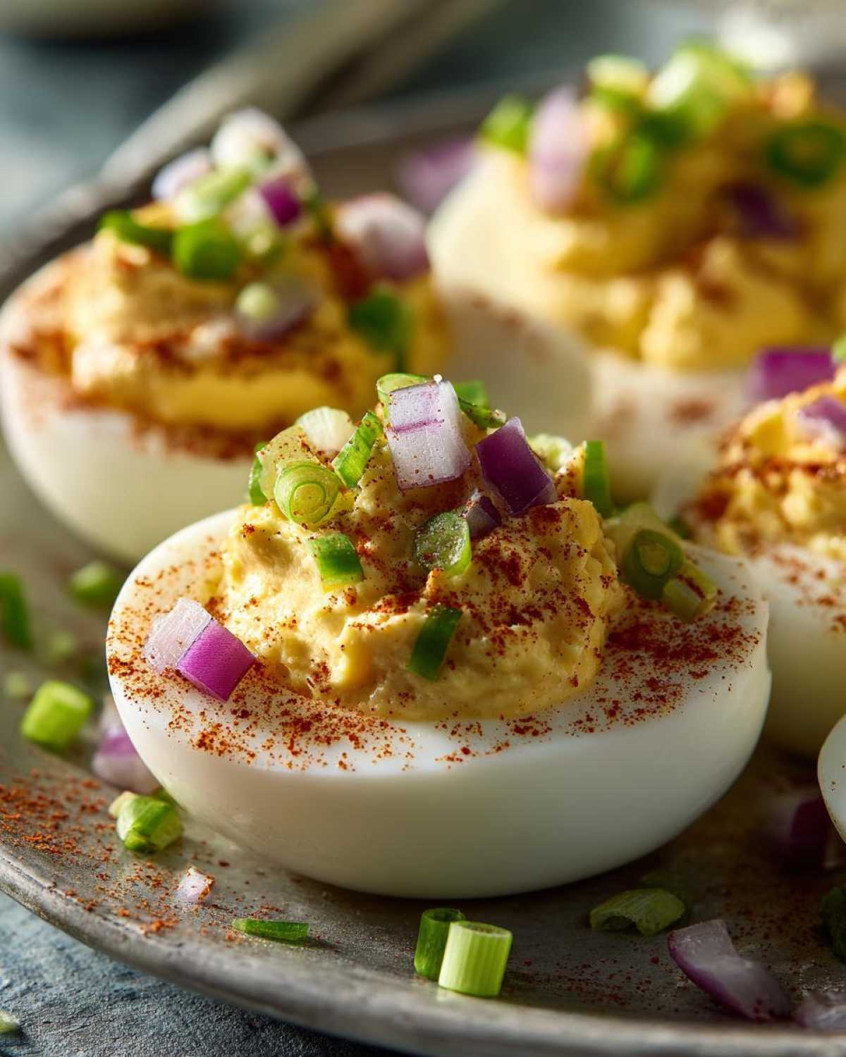 Bloody Mary Deviled Eggs - detail 3