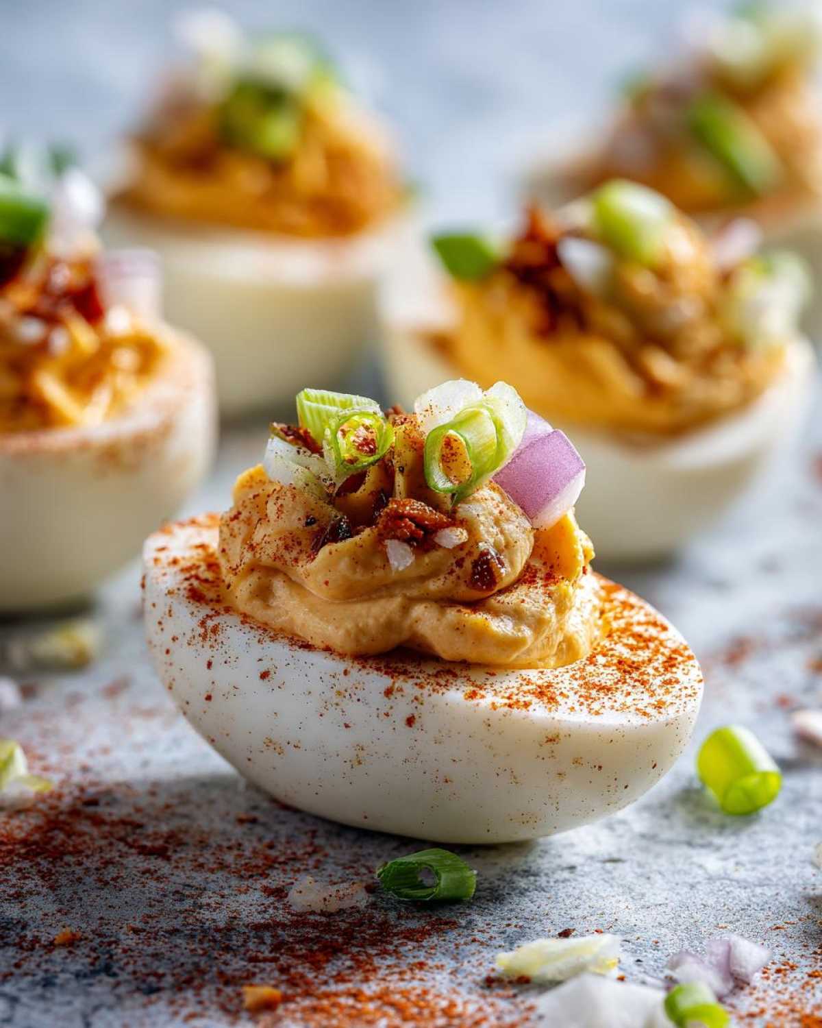 Bloody Mary Deviled Eggs - detail 4