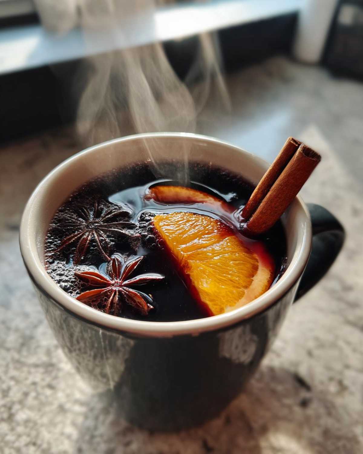 Hot Mulled Wine (Glühwein) - detail 1