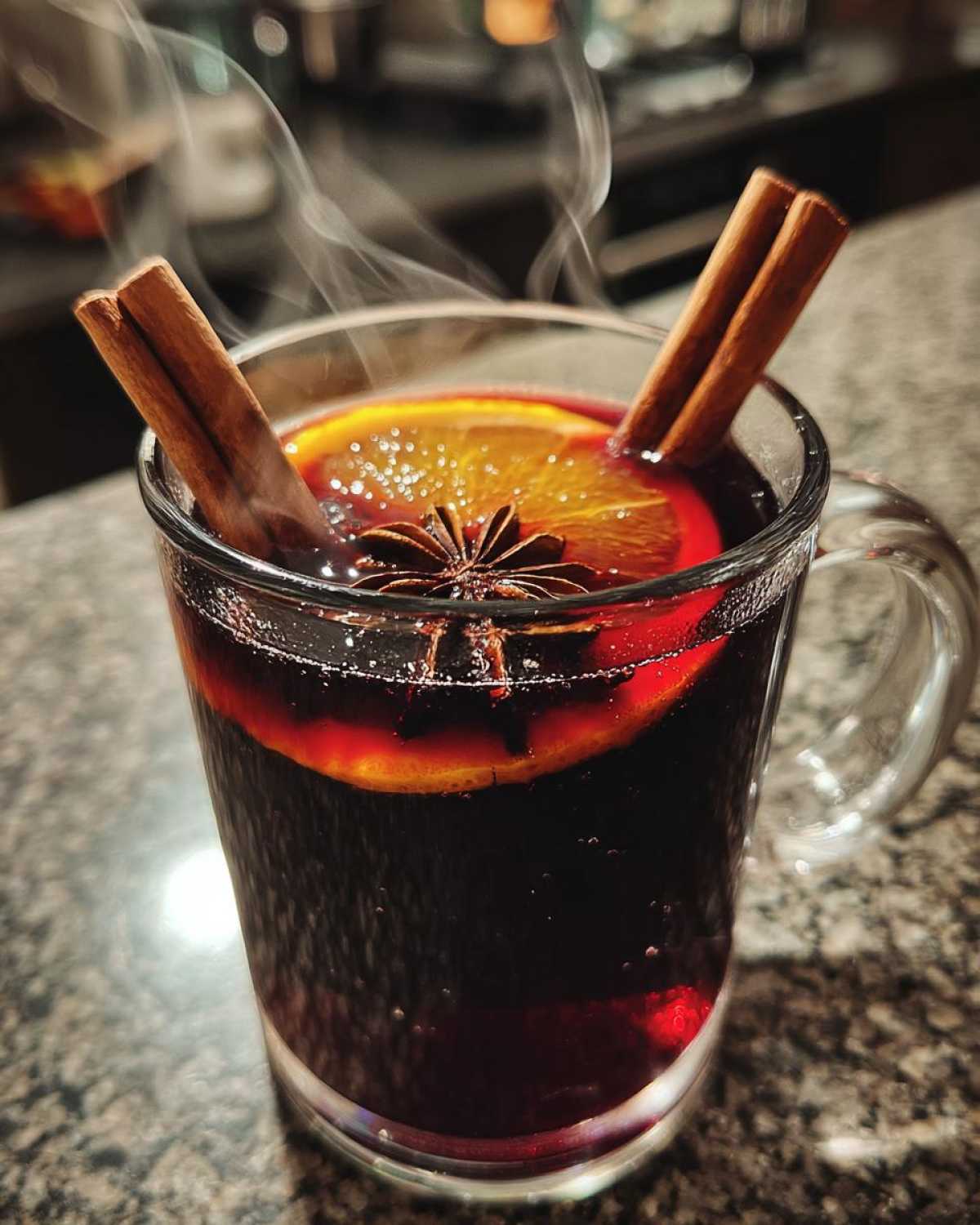 Hot Mulled Wine (Glühwein) - detail 2