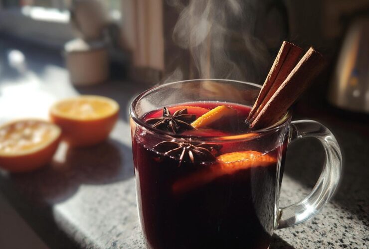 Hot Mulled Wine (Glühwein)