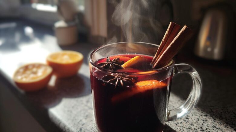 Hot Mulled Wine (Glühwein)