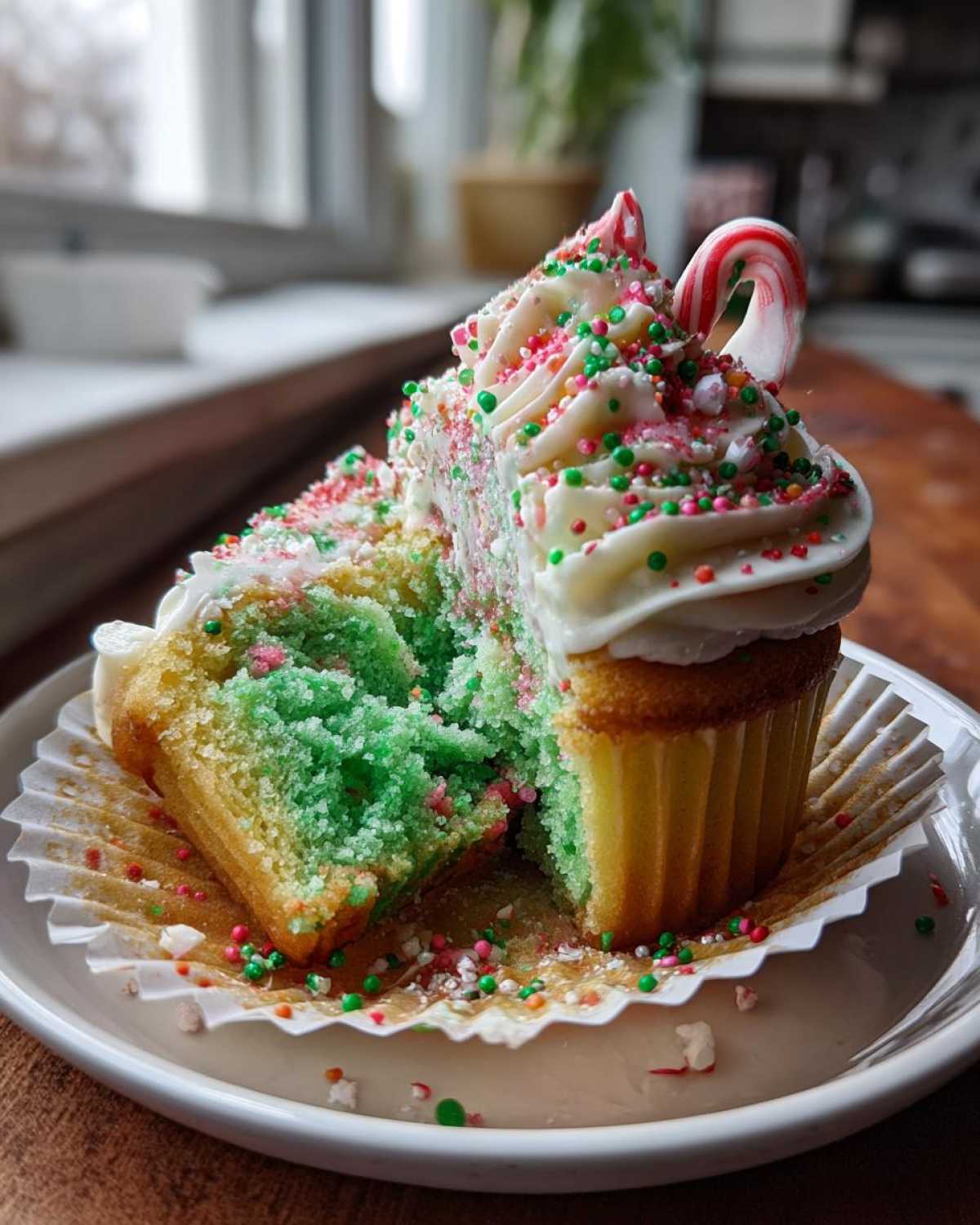 North Pole Surprise Cupcakes - detail 1