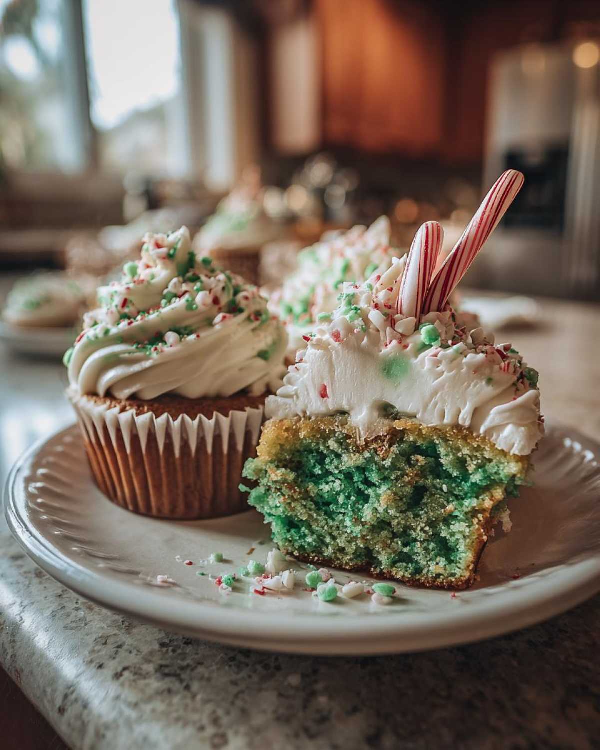 North Pole Surprise Cupcakes - detail 4