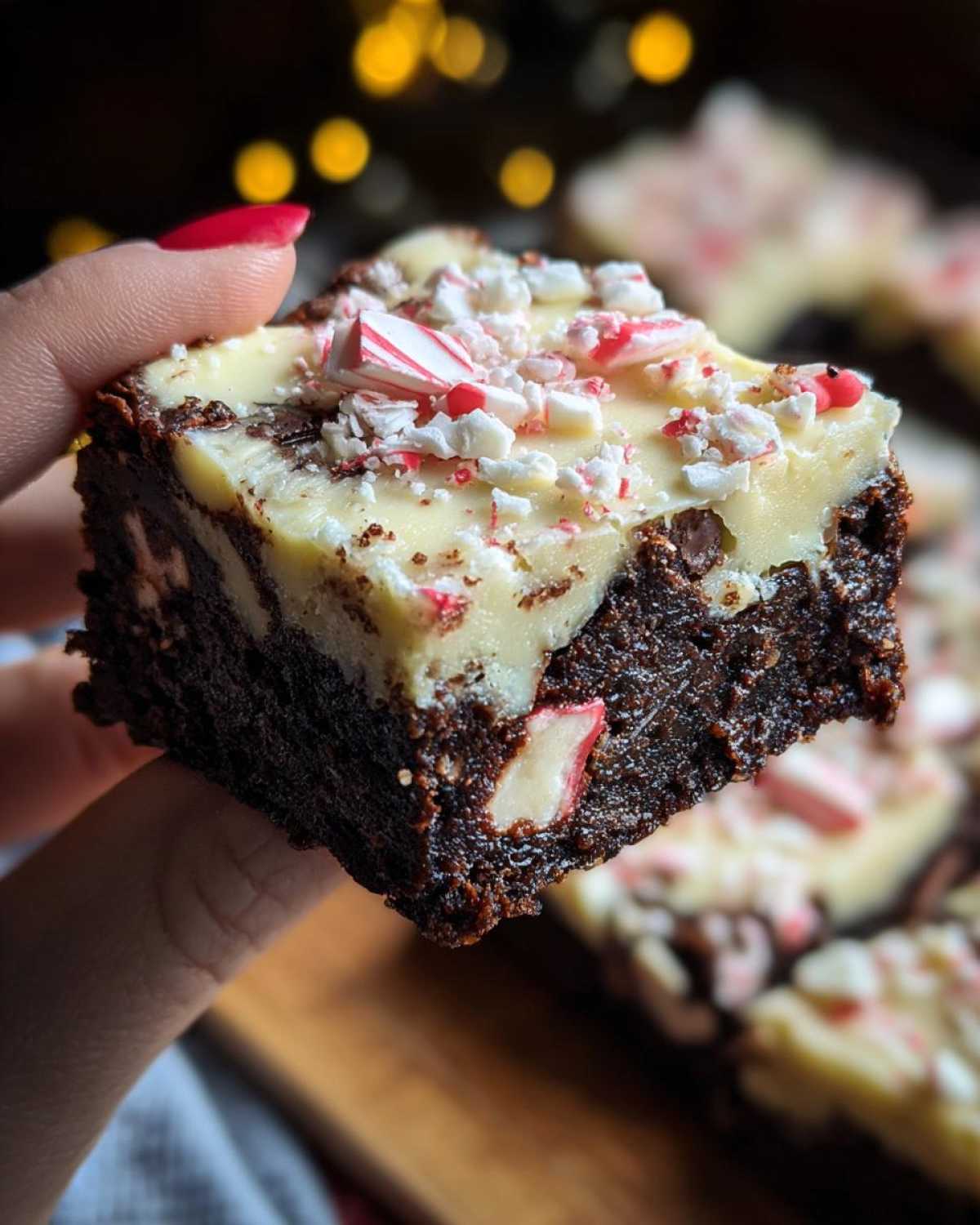 Peppermint Bark Brownies - detail 1