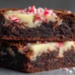 Peppermint Bark Brownies