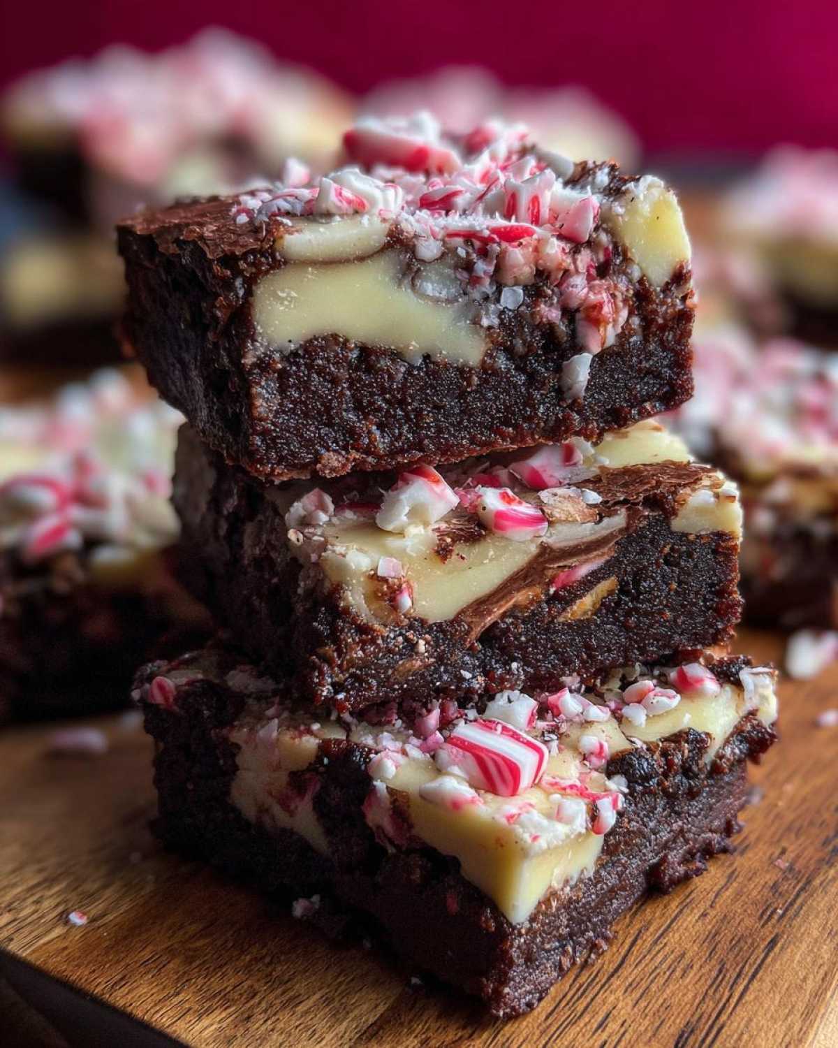 Peppermint Bark Brownies - detail 2