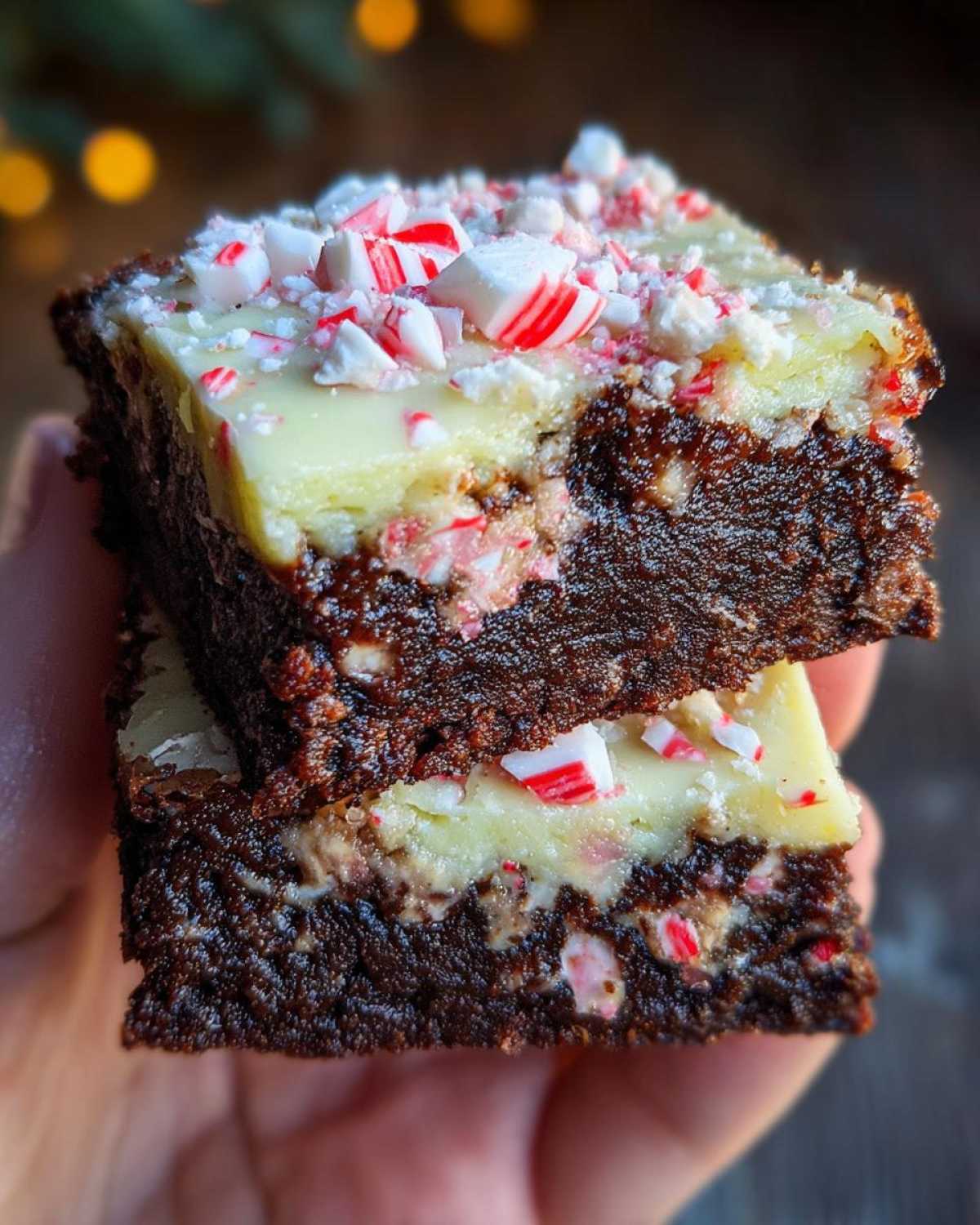 Peppermint Bark Brownies - detail 4