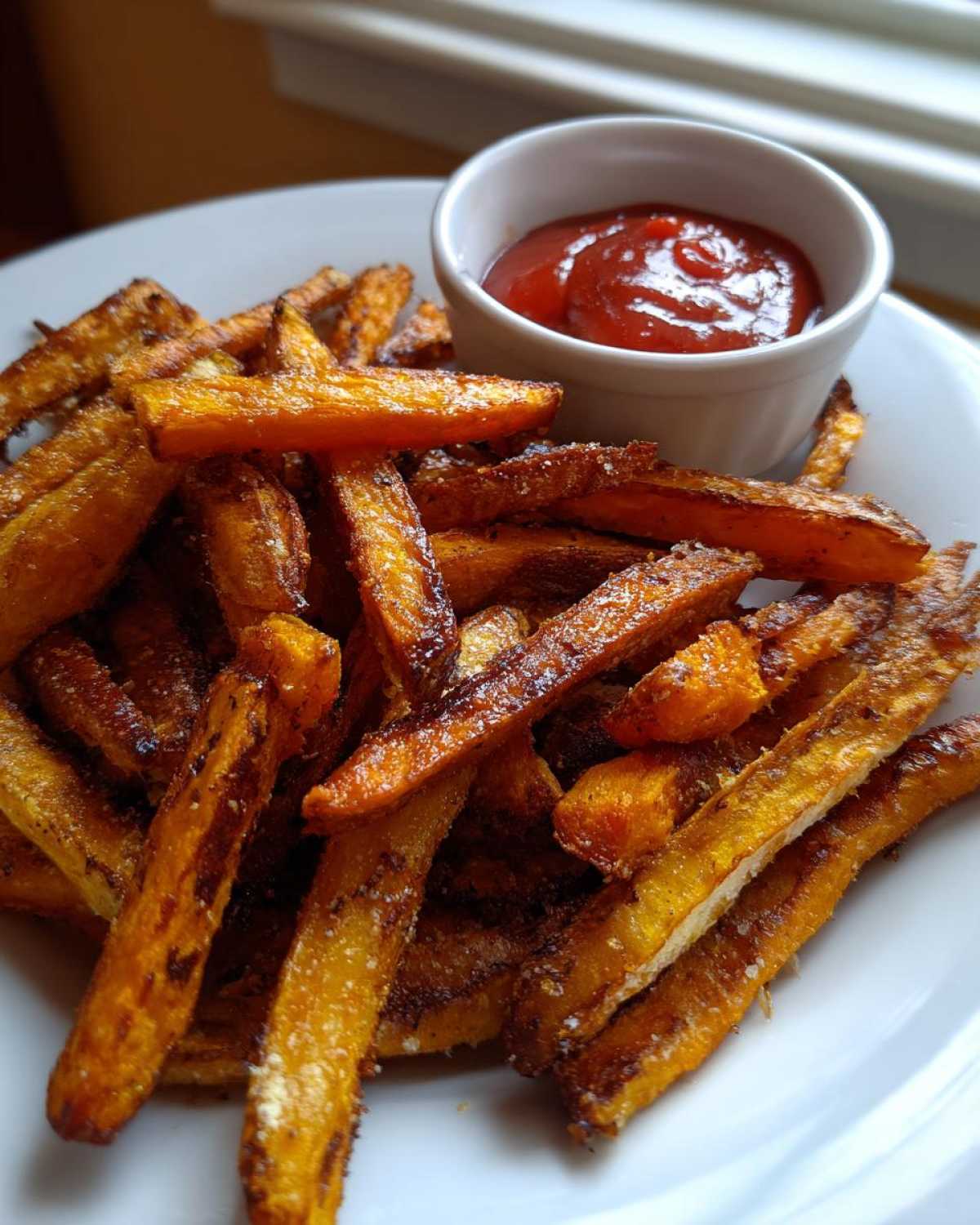 Roasted Pumpkin Fries with Spicy Ketchup - detail 1