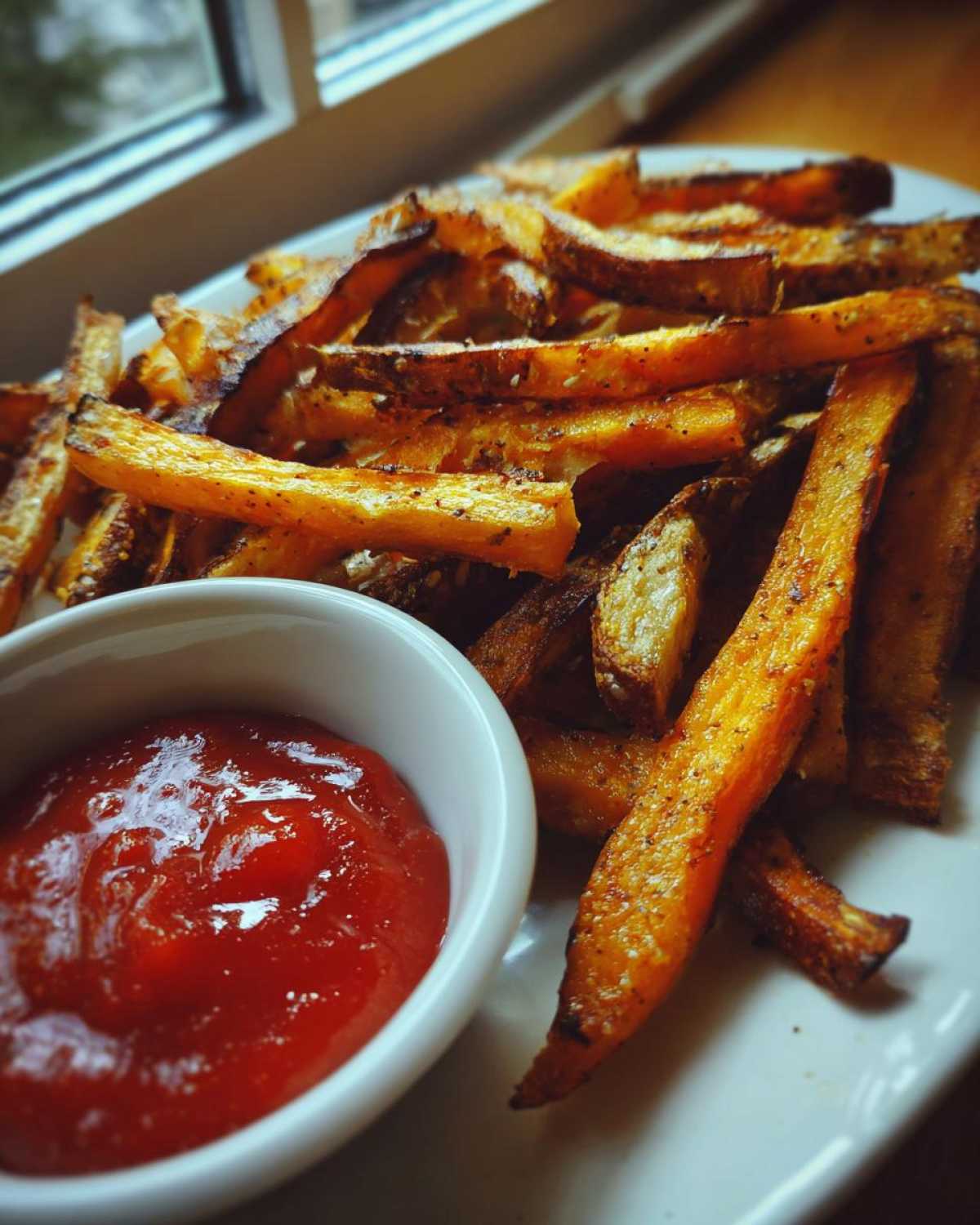 Roasted Pumpkin Fries with Spicy Ketchup - detail 3