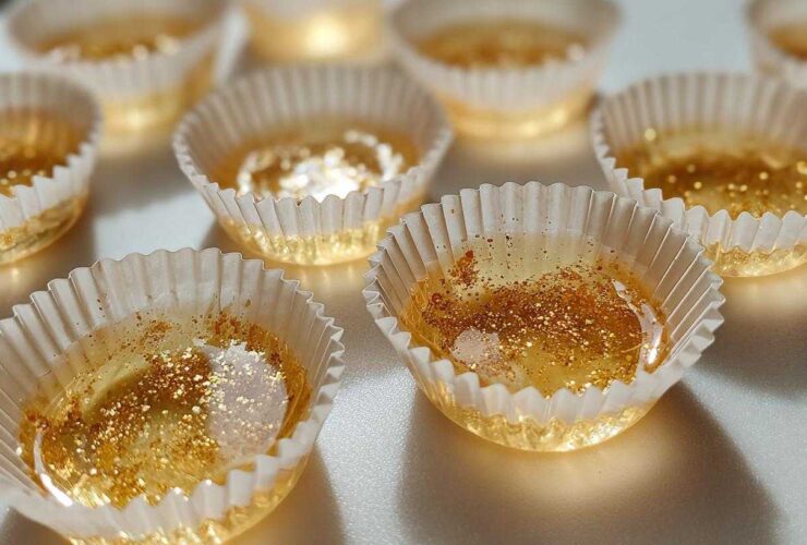 Sparkling Champagne Jello Shots