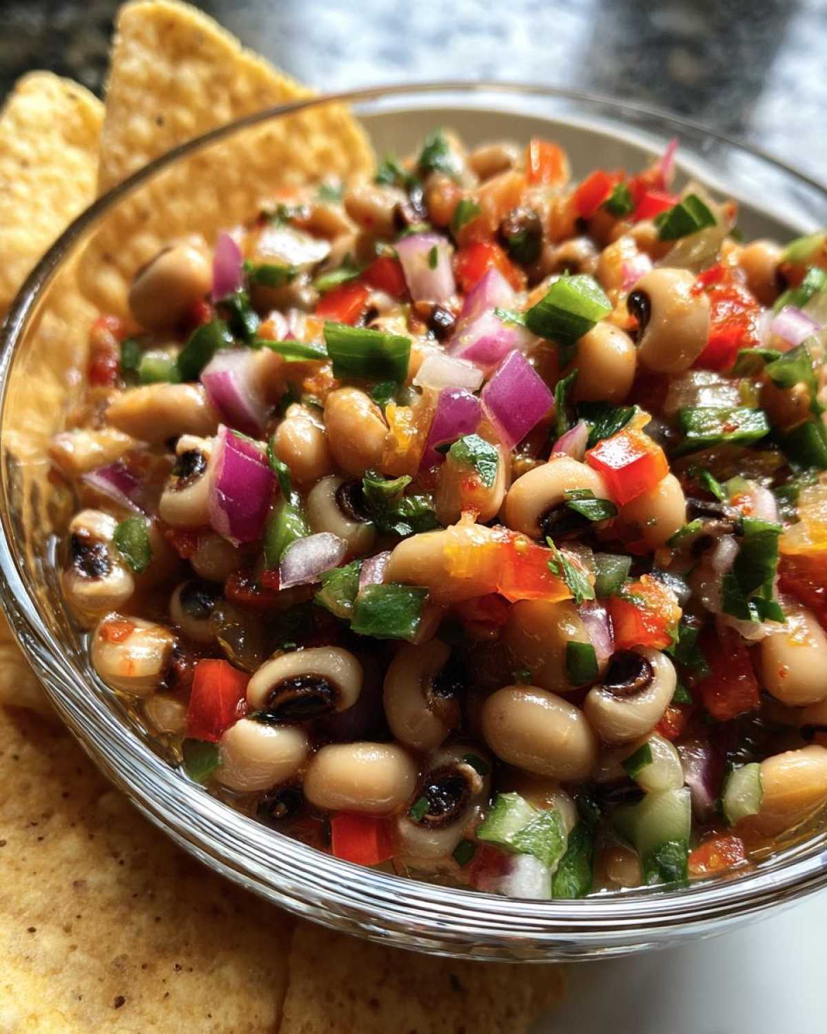 Texas Caviar Black-Eyed Pea Salsa - detail 1