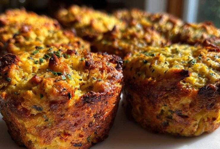 Vegetarian Stuffing Muffins