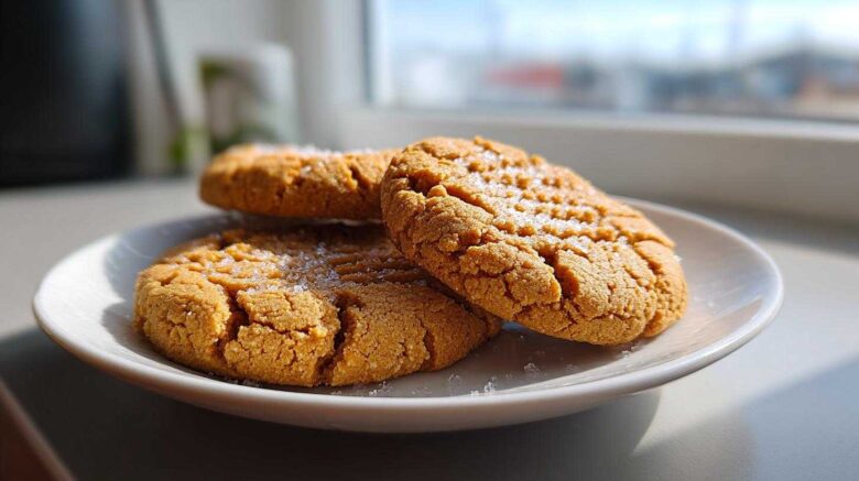 3-Ingredient Peanut Butter Cookies
