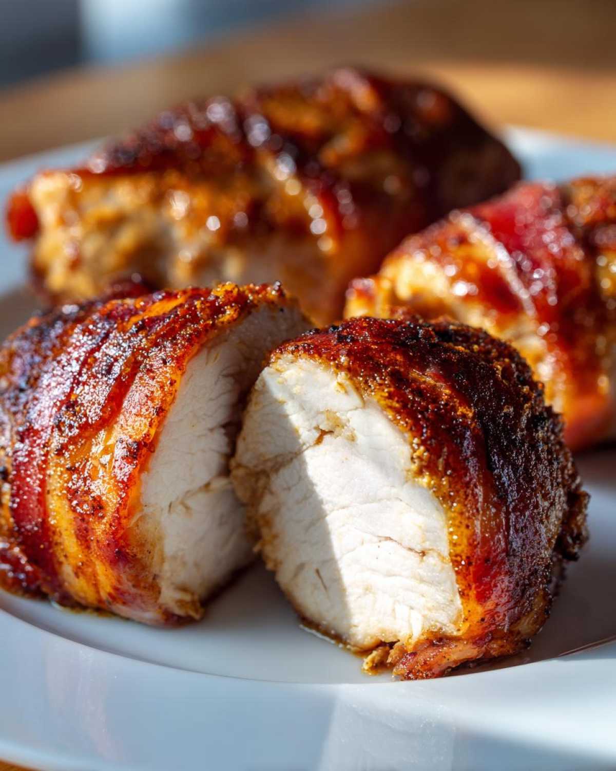 Bacon-Wrapped Chicken Breasts - detail 3