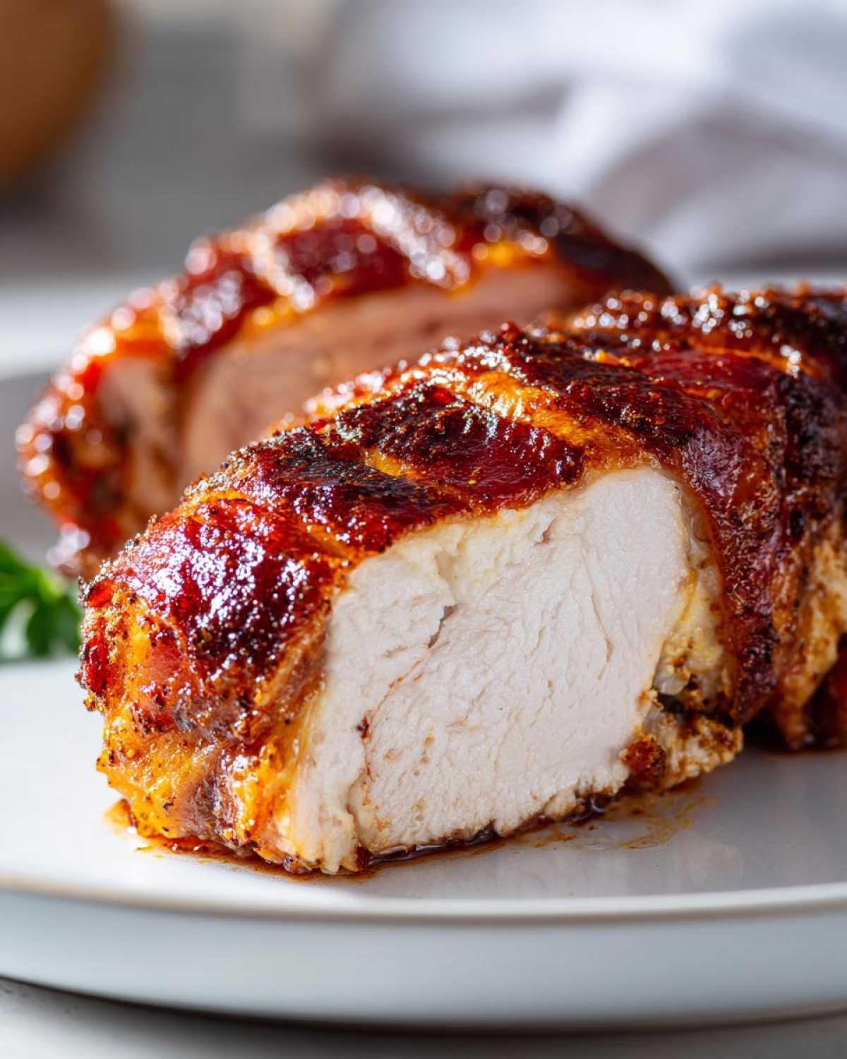 Bacon-Wrapped Chicken Breasts - detail 4