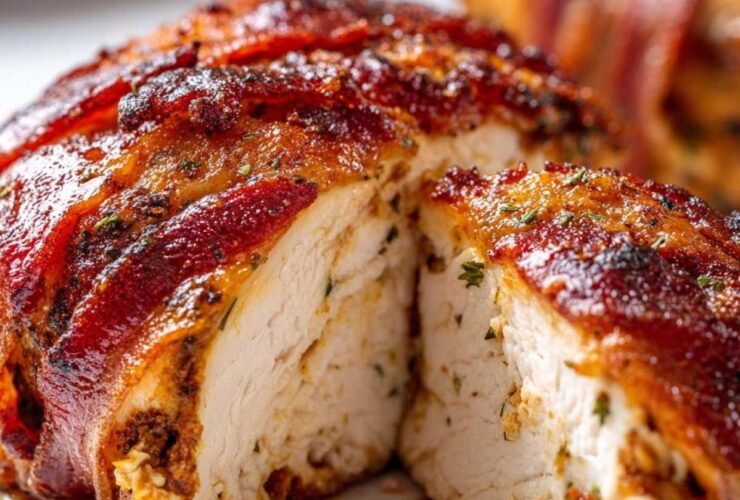 Bacon-Wrapped Chicken Breasts