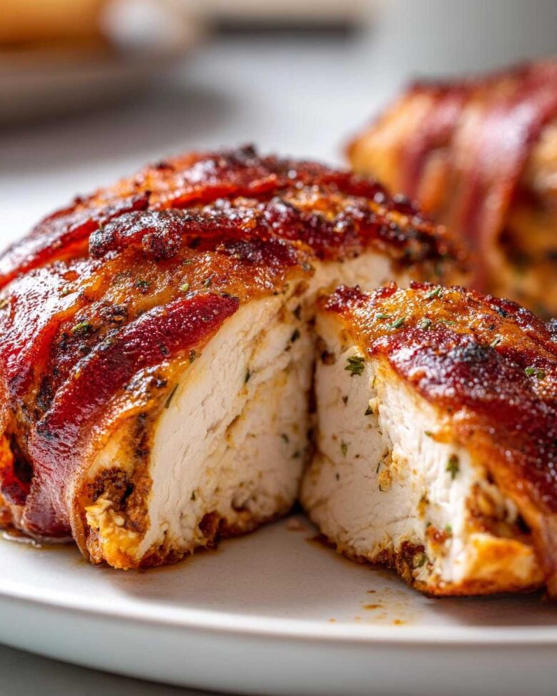 Bacon-Wrapped Chicken Breasts