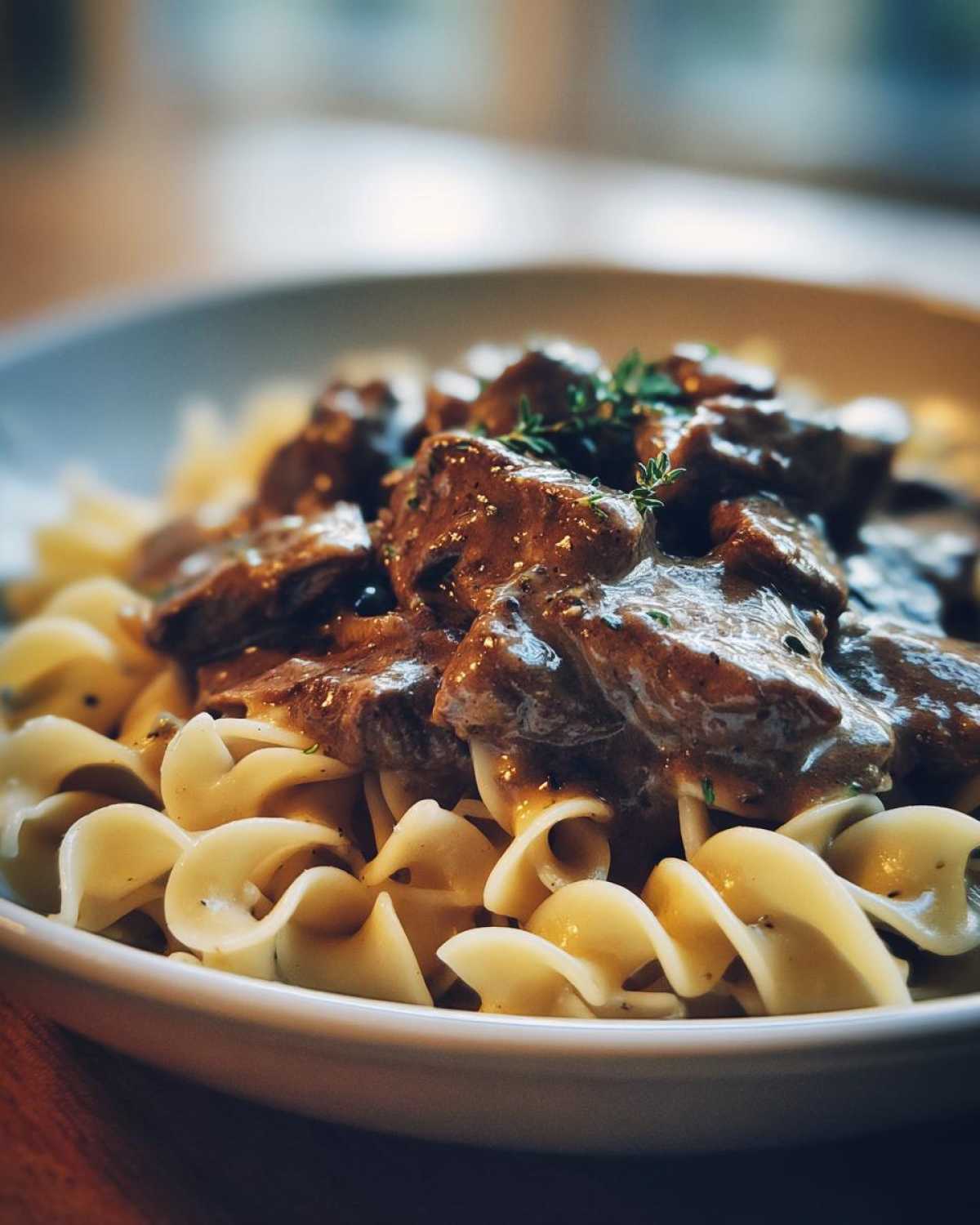 Beef Stroganoff - detail 2
