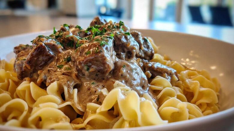 Beef Stroganoff