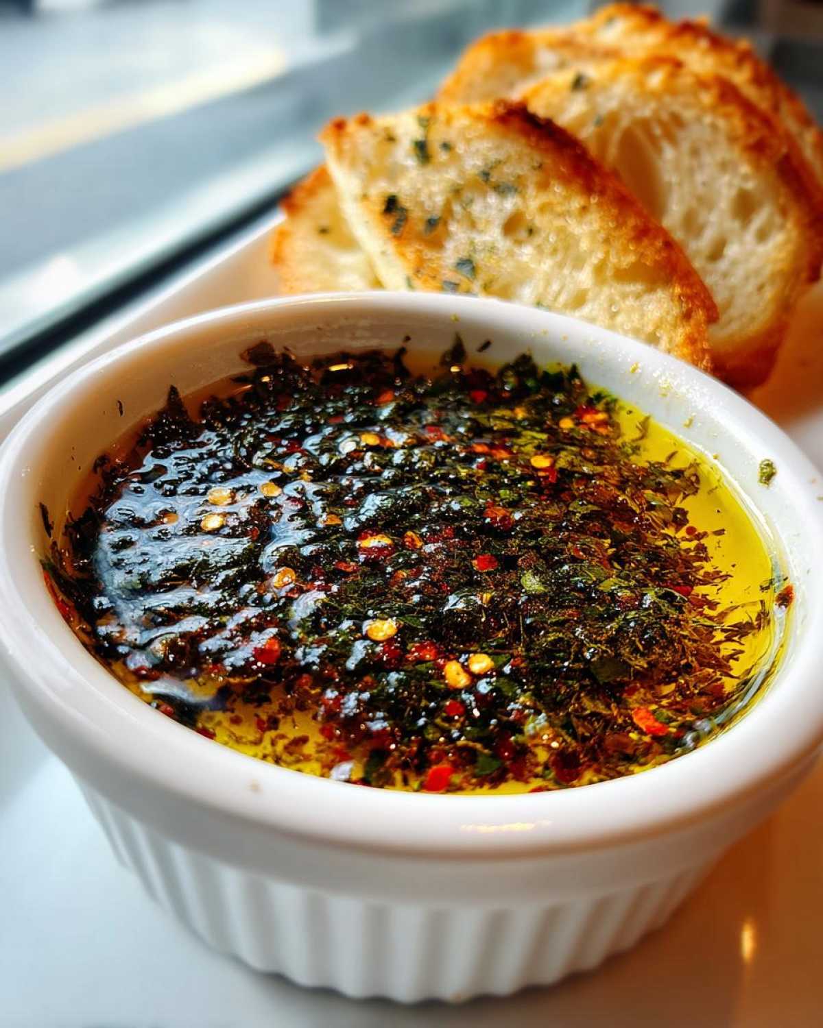 Carrabba's Bread Dipping Sauce - detail 2
