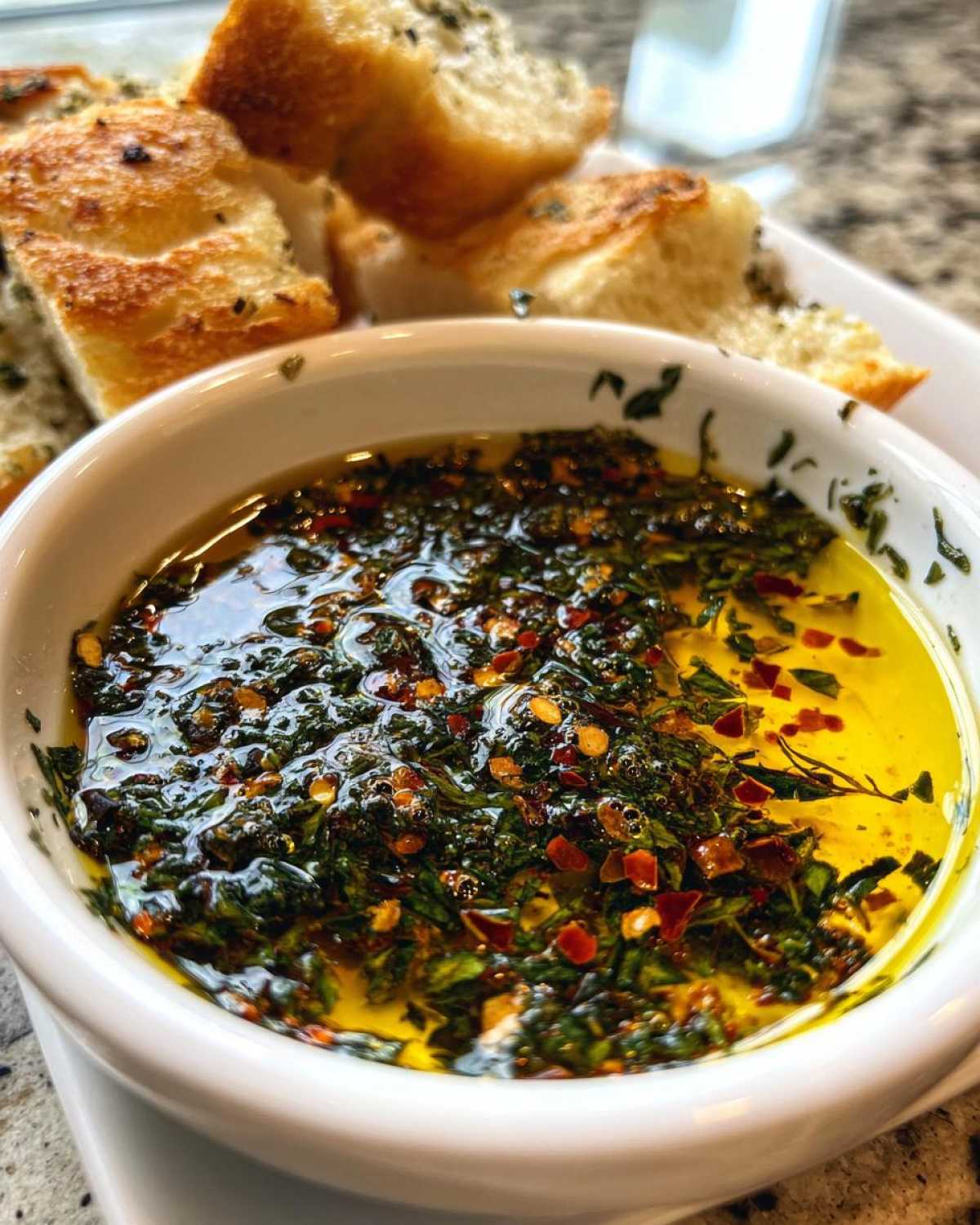 Carrabba's Bread Dipping Sauce - detail 3