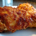 Cheddar-Garlic Oven-Fried Chicken