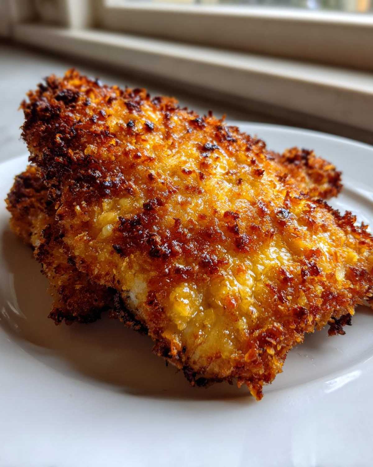Cheddar-Garlic Oven-Fried Chicken - detail 4