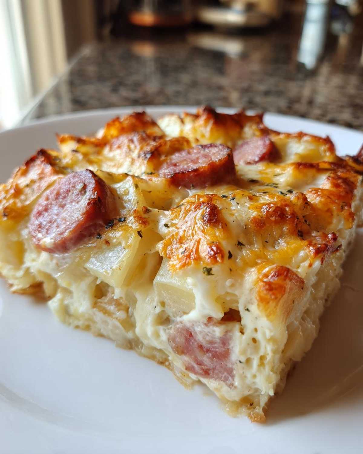 Cheese, Potato & Smoked Sausage Casserole - detail 3