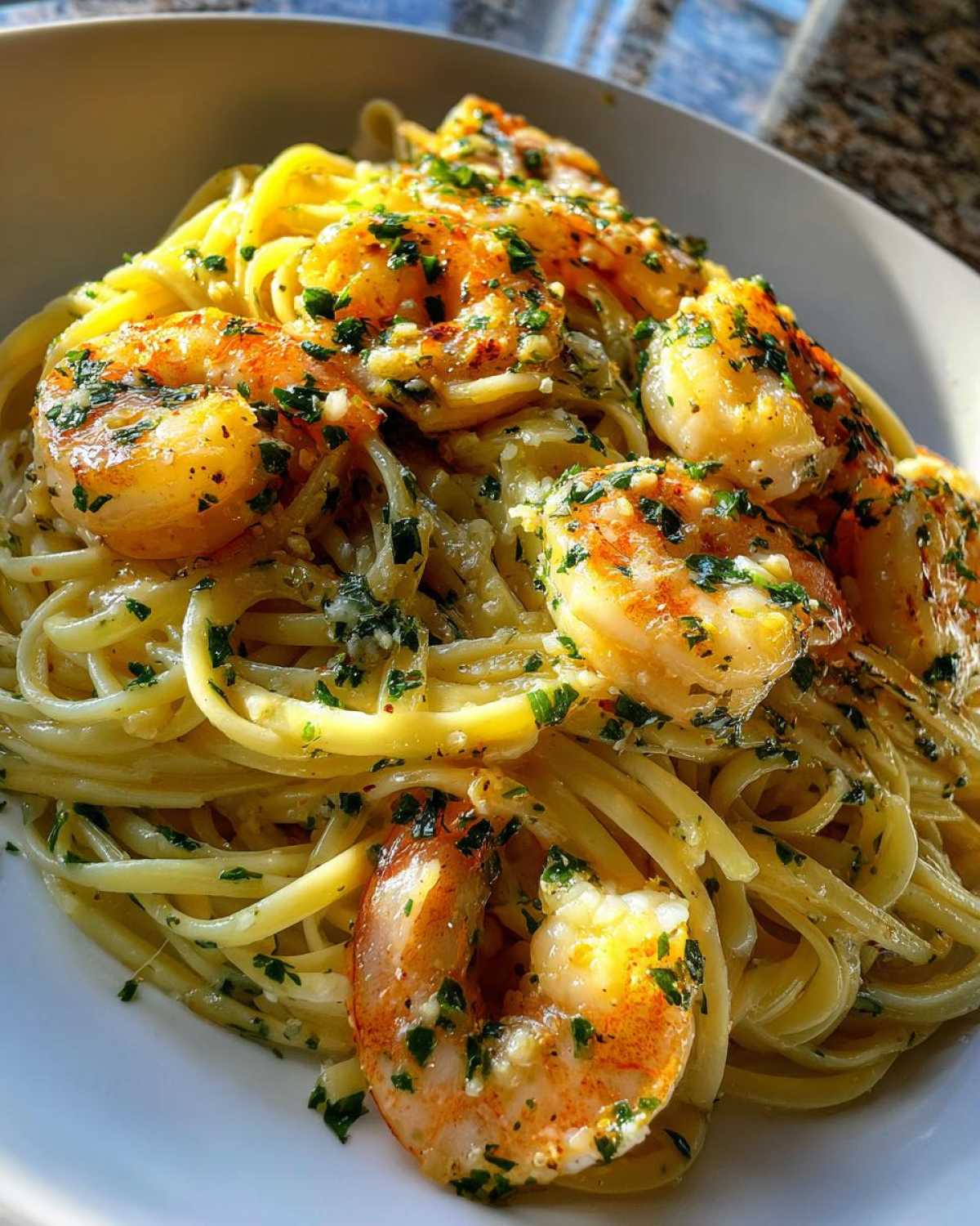 Cheesecake Factory Shrimp Scampi - detail 4