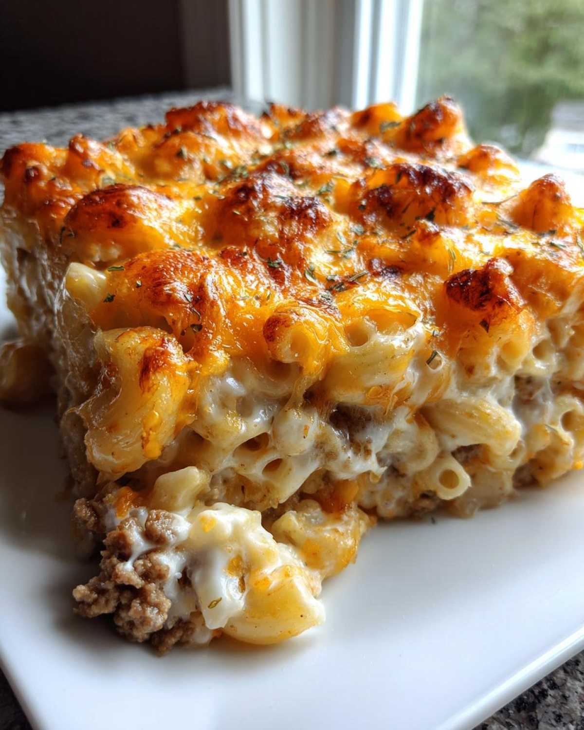 Cheesy Hamburger Casserole - detail 1