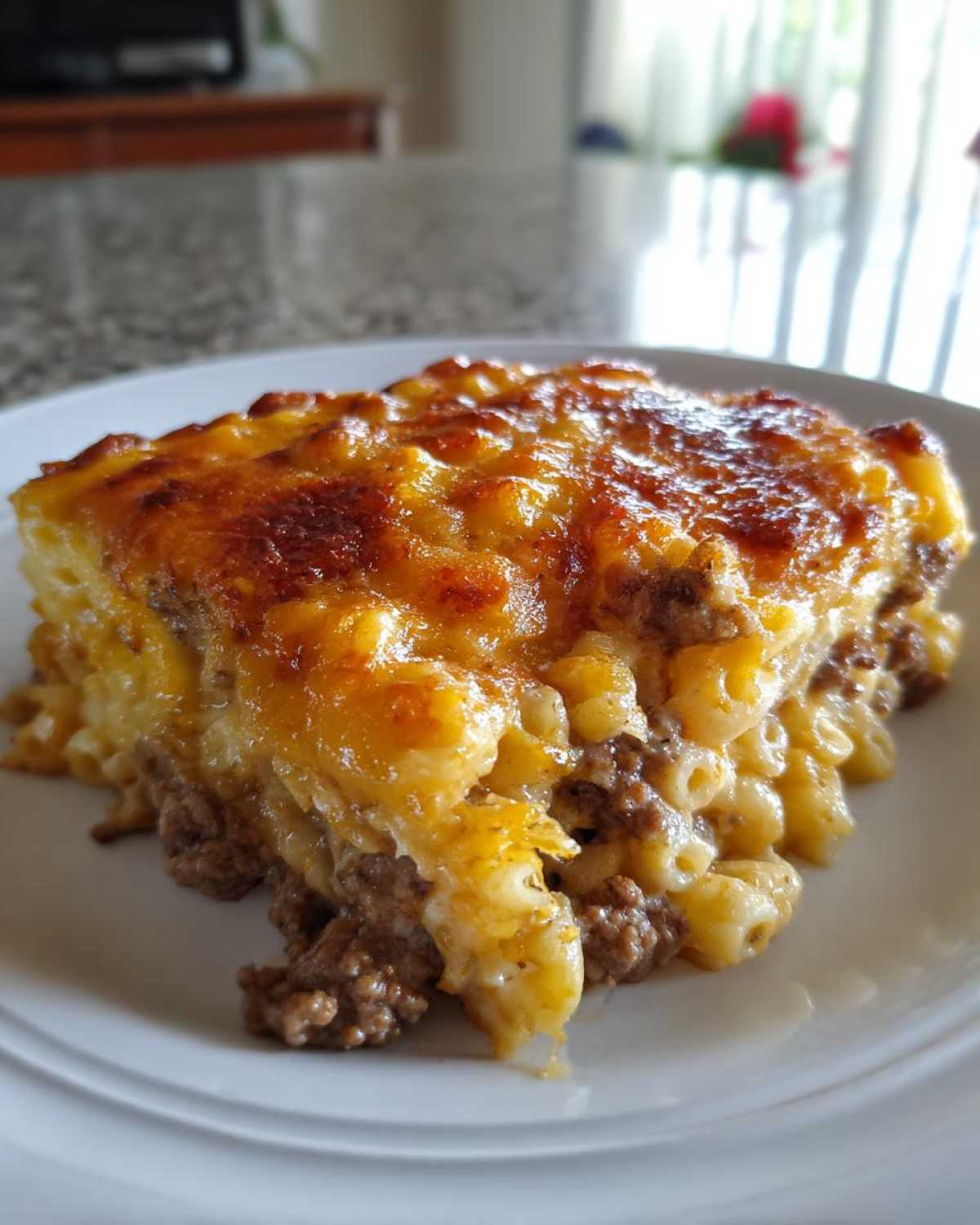 Cheesy Hamburger Casserole - detail 4