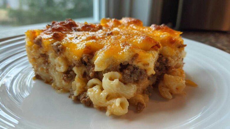 Cheesy Hamburger Casserole