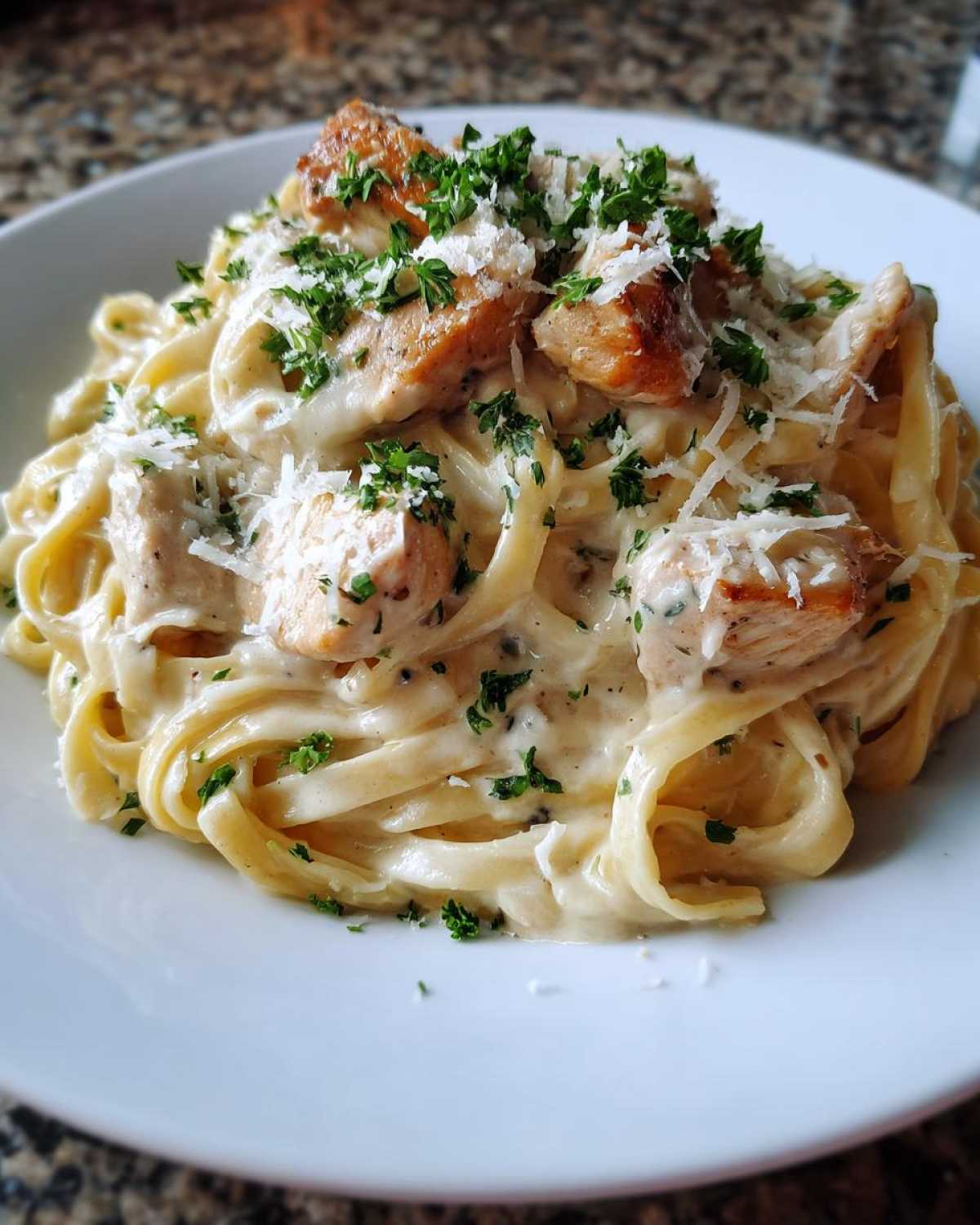 Chicken Alfredo Pasta - detail 1