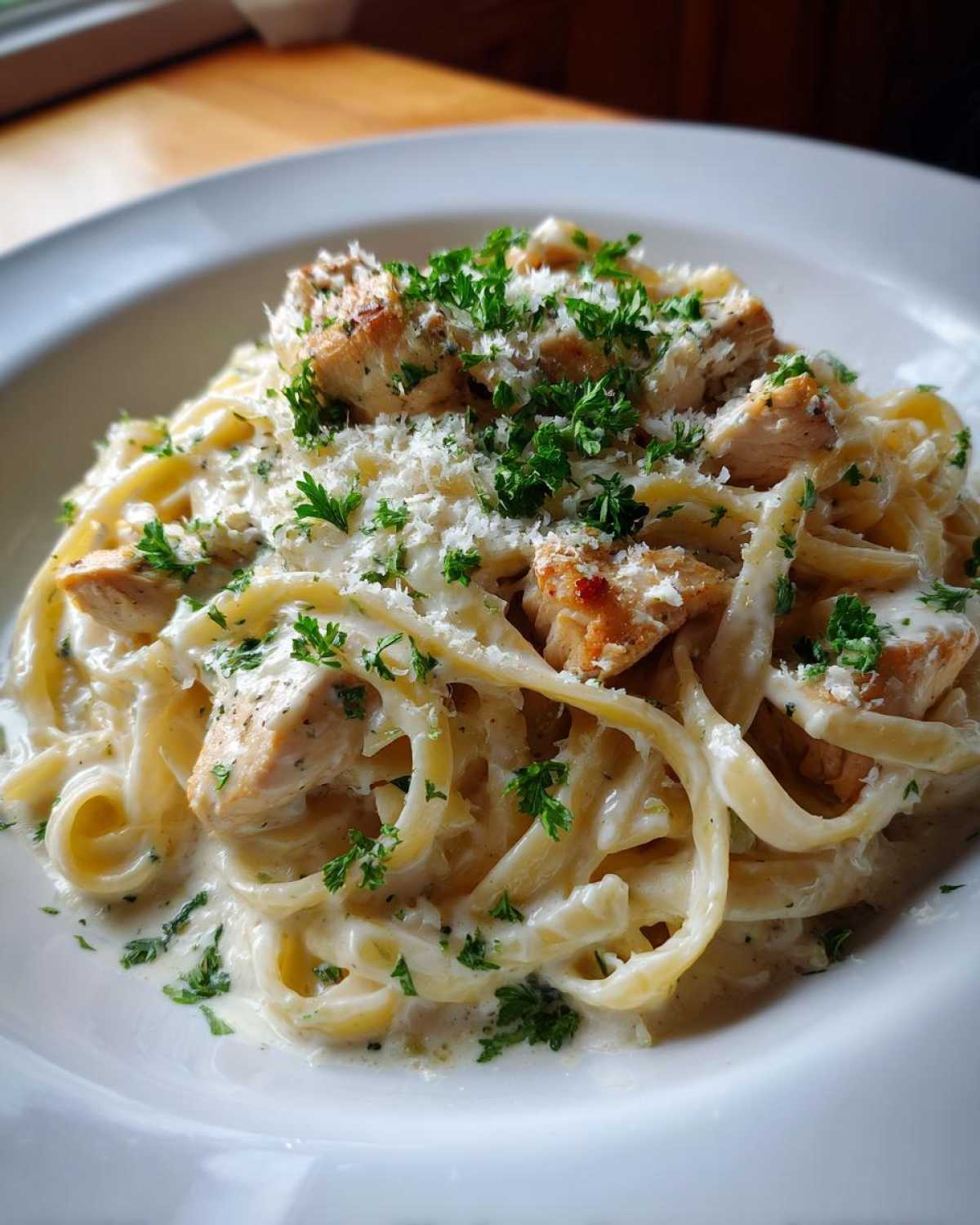 Chicken Alfredo Pasta - detail 2