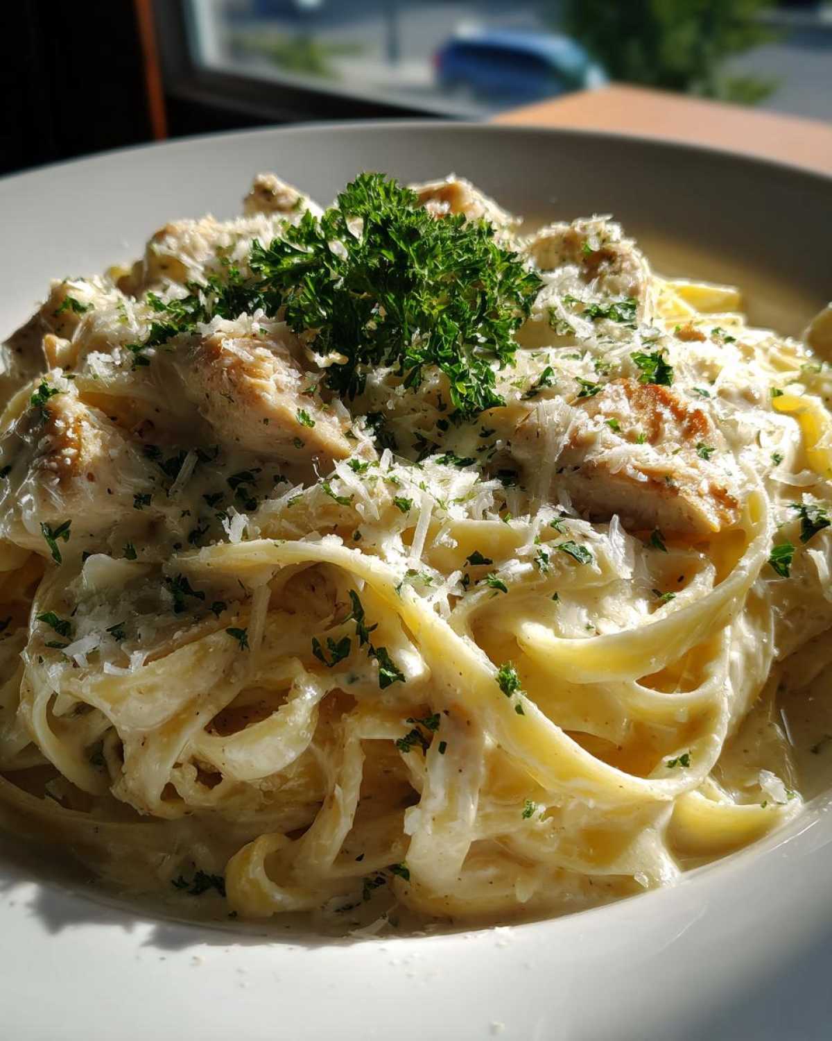 Chicken Alfredo Pasta - detail 3