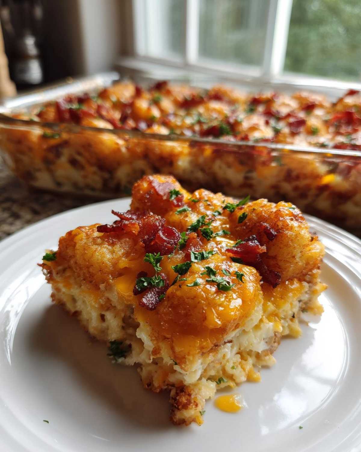 Chicken, Bacon & Tater Tot Bake - detail 1