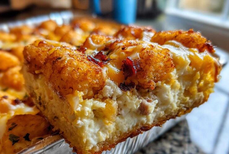 Chicken, Bacon & Tater Tot Bake