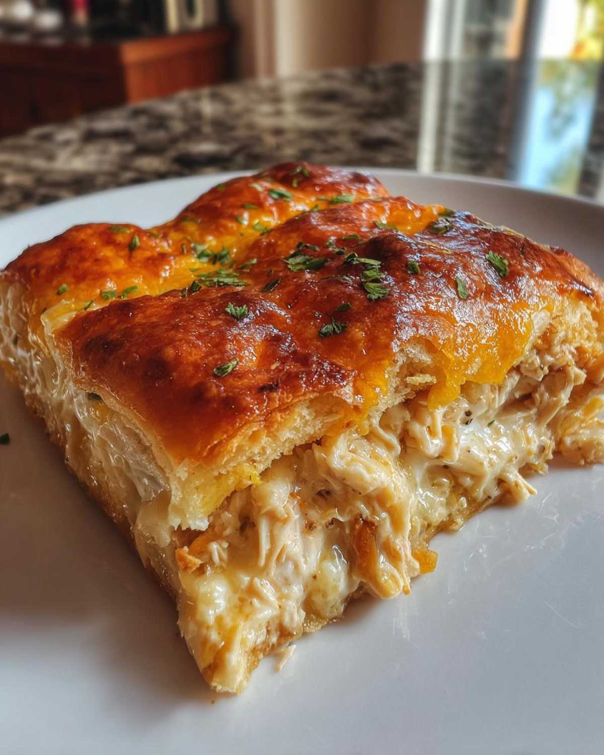 Chicken Crescent Roll Casserole - detail 2