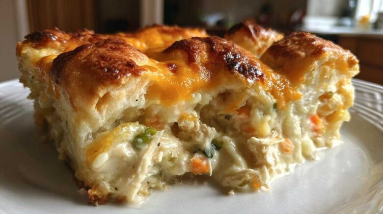 Chicken Crescent Roll Casserole