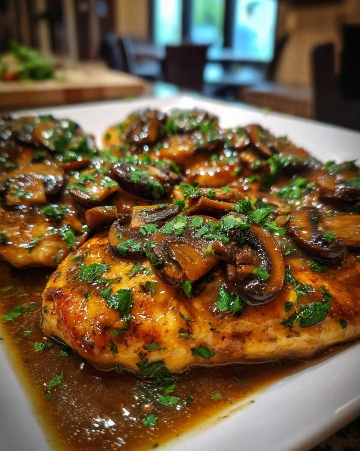 Chicken Marsala - detail 2