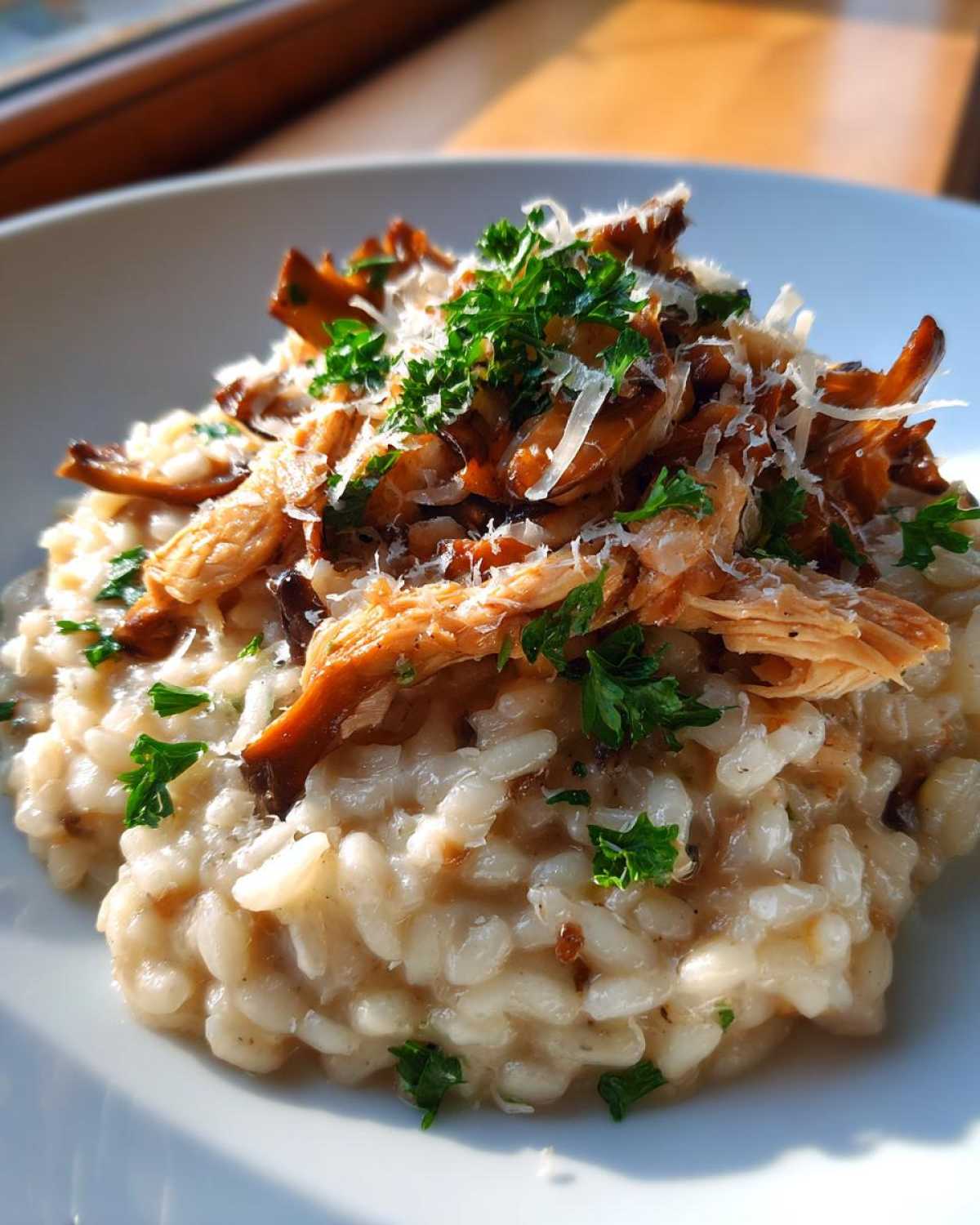 Chicken & Mushroom Risotto - detail 1