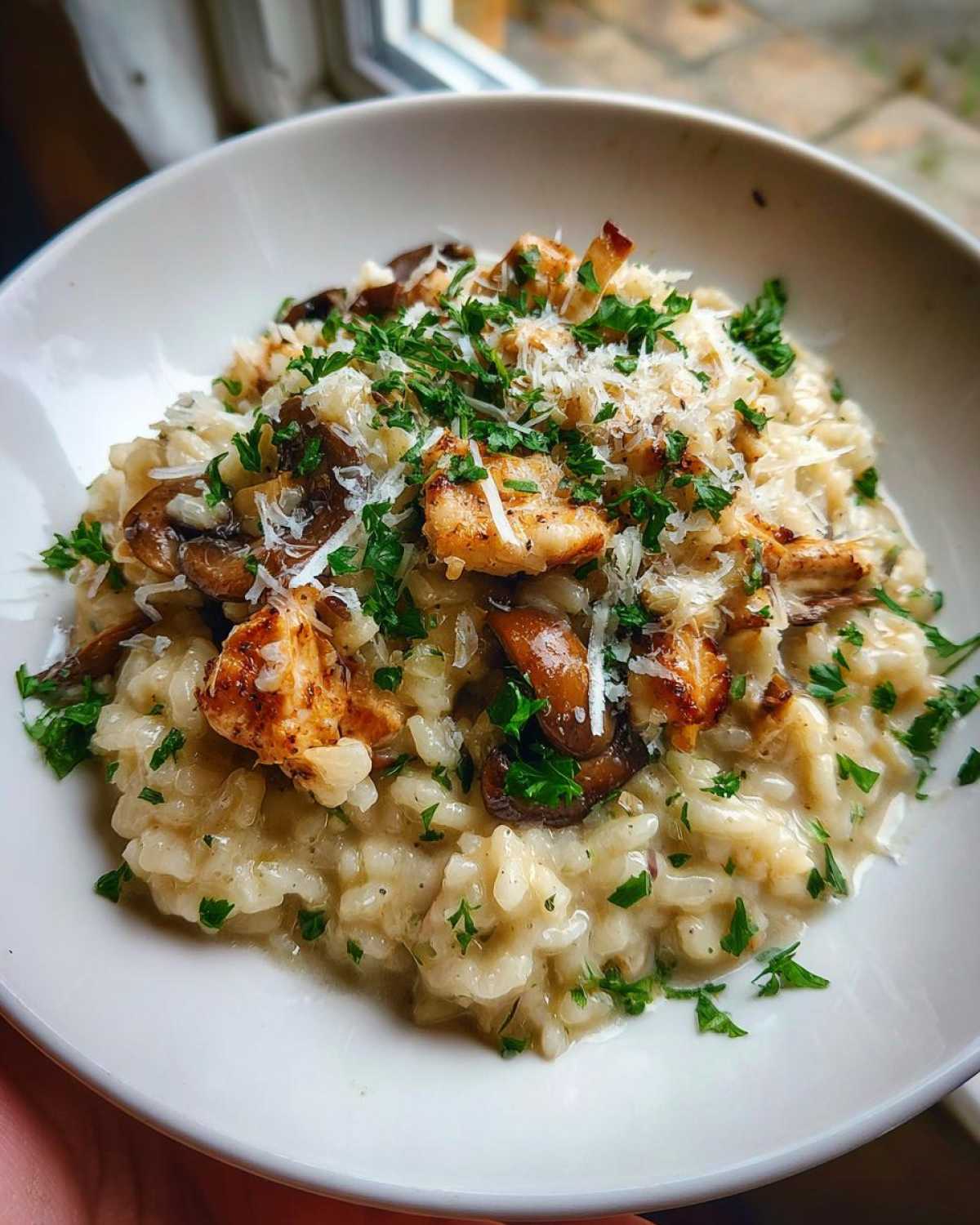 Chicken & Mushroom Risotto - detail 4