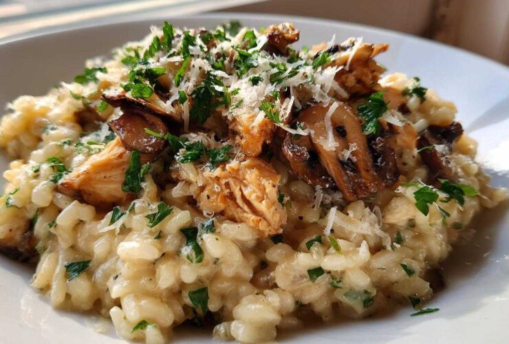 Chicken & Mushroom Risotto