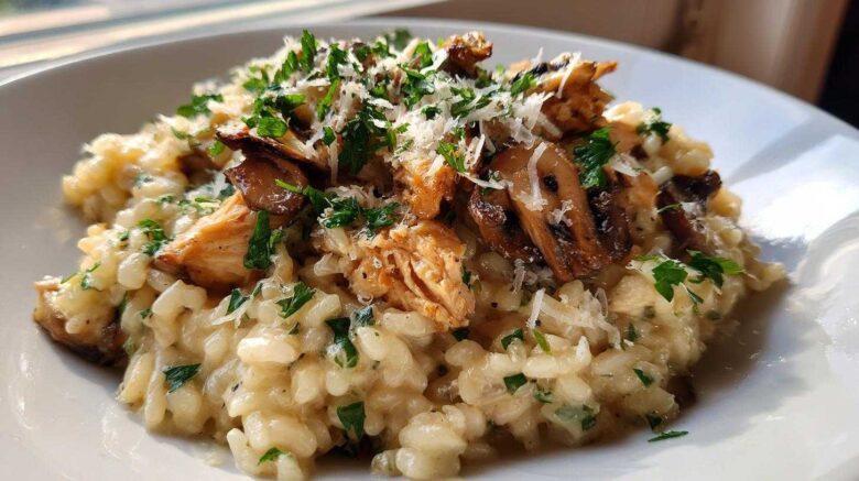 Chicken & Mushroom Risotto